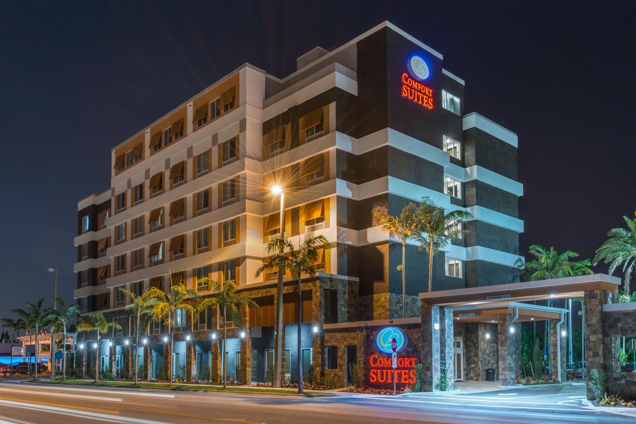 Comfort Suites Fort Lauderdale Airport & Cruise Port Dania Beach Exterior foto